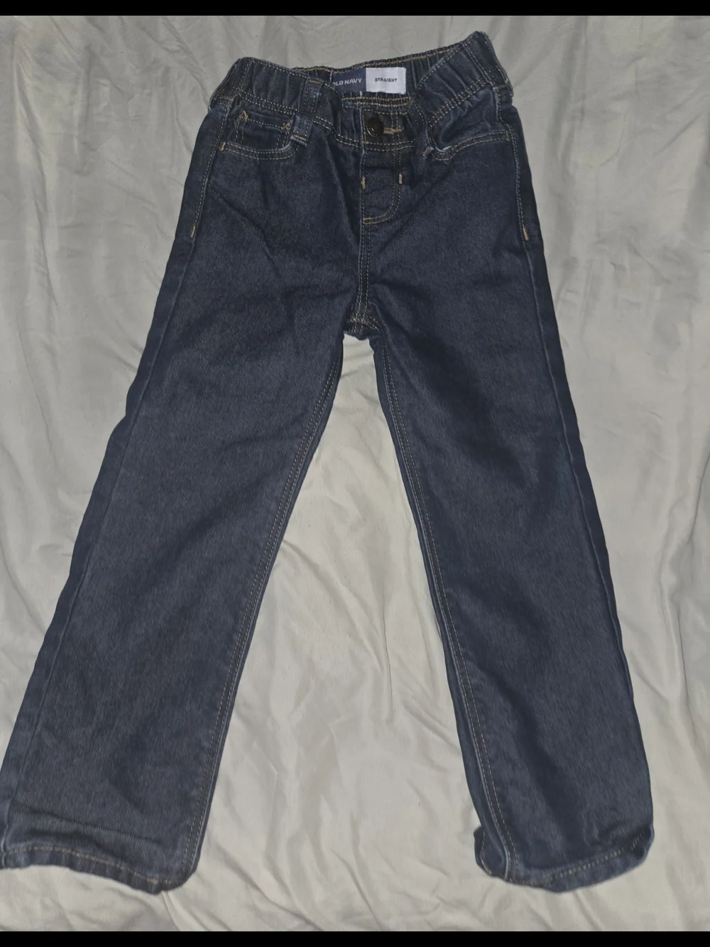 Old Navy Kids Dark Blue Jeans - Straight Leg